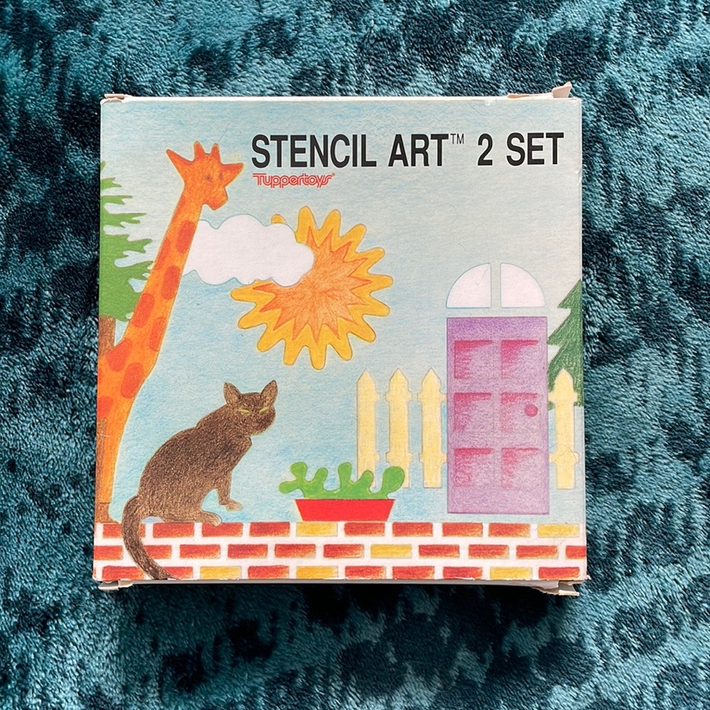 Tuppertoys Stencil Art 2 Set